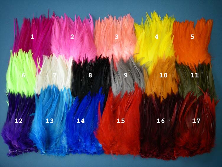 Chinese Saddle Hackle - Click Image to Close